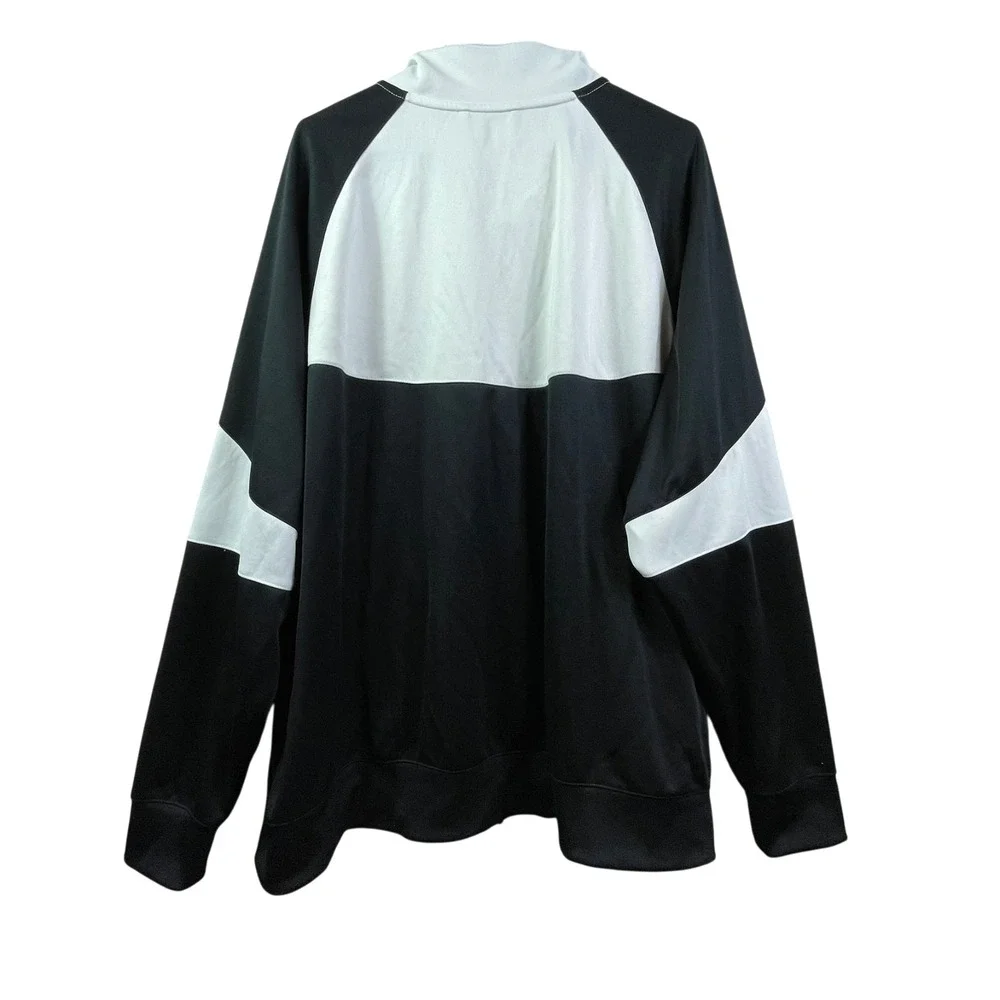 Nike Heritage Windrunner Hooded Jacket Mens 2XL Black White